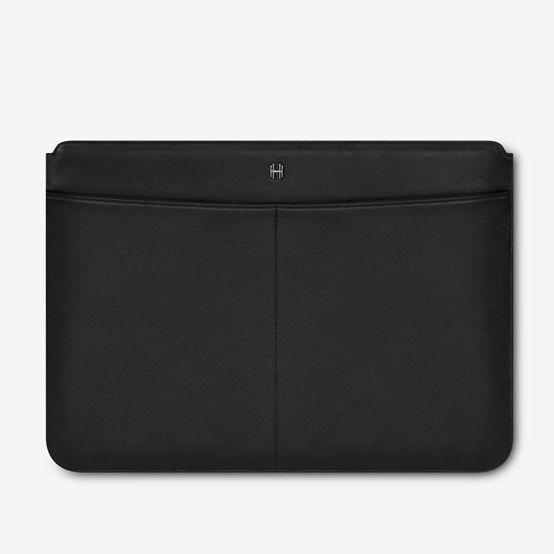 Harrow Italian leather laptop sleeve